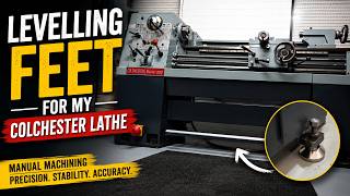 Machining Lathe Levelling feet for the Colchester Master 2500 Lathe