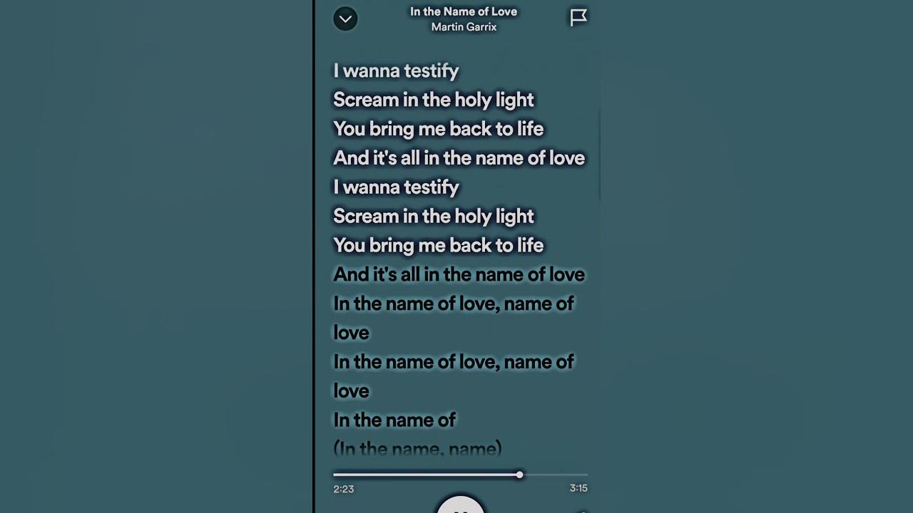 In The Name of Love - Martin Garrix (sped up) ||  #fypシ #songs #martingarrix