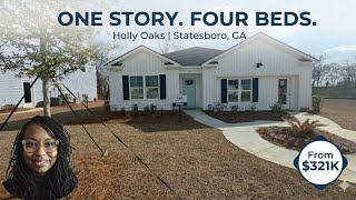 New Construction Under $325K in Statesboro, GA | DR Horton Cali Floor Plan at Holly Oaks