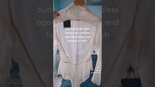 Obsessed With This Sheer White Zara Backless Body Bodysuit Found In The Sale & Cant Believe It