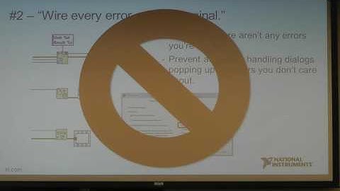 An End to Brainless LabVIEW Programing