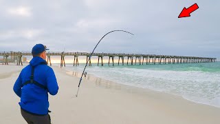 : Fishing a Destroyed Pier When Something Wild Happened!