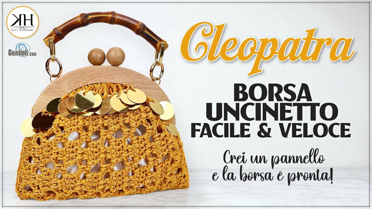 Clutch Bag Cleopatra all’uncinetto