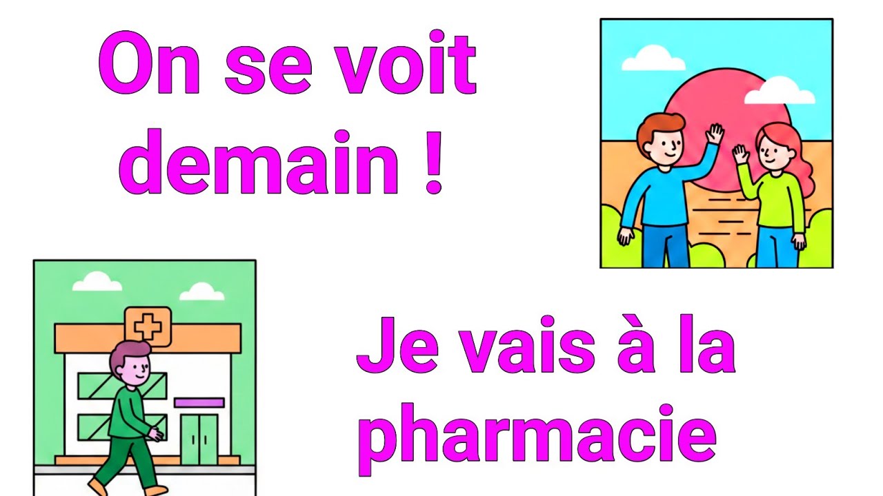 Apprendre le français facilement : Sorties et rendez-vous 🚶‍♂️🏥