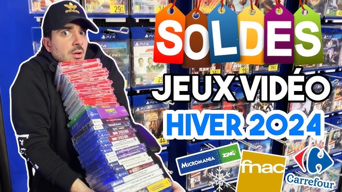 Les SOLDES D'ÉTÉ JEUX VIDÉO 2023 - Le CRAQUAGE Nintendo Switch, PS4 ! 