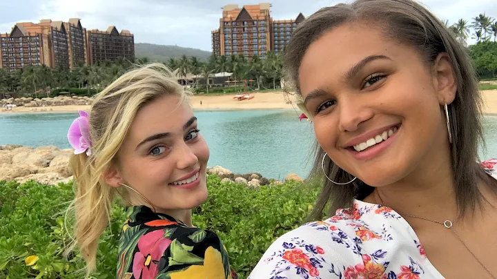 Meg Donnelly and Lela B - Day In The Life at Aulani | Radio Disney