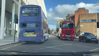 Driving in Glasgow - Townhead and Ladywell - March 2022