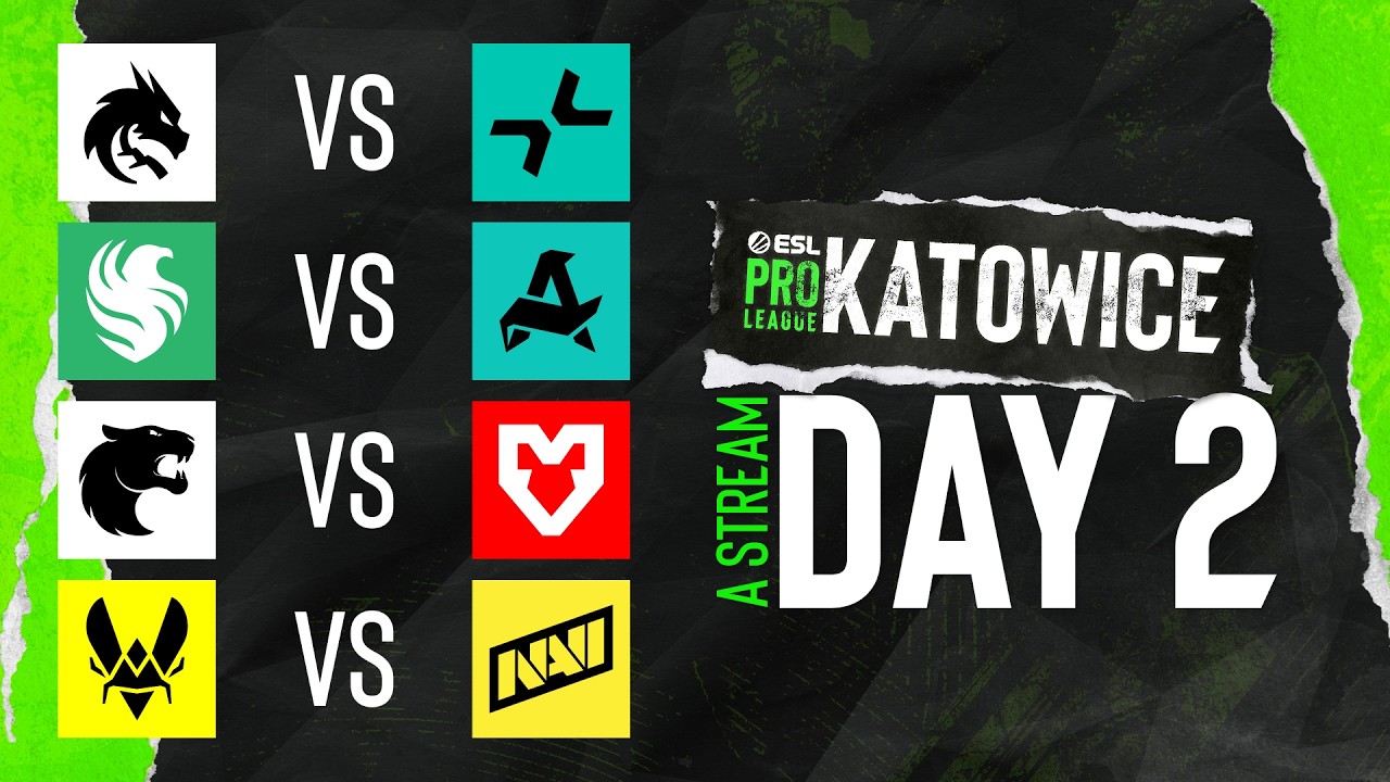 ESL Pro League Season 24 - Day 2 - Stream A - Full show