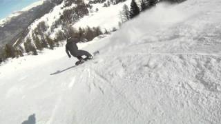 Spooky Snowboarding in Risoul, France - GoPro HD footage