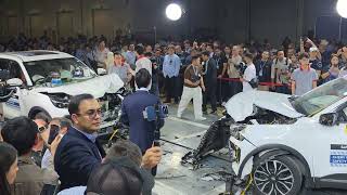 I Watched a REAL Car Crash LIVE! Chery Tiggo 7 vs Tiggo 9 – Crash Test &amp; Damage Inspection | 4K