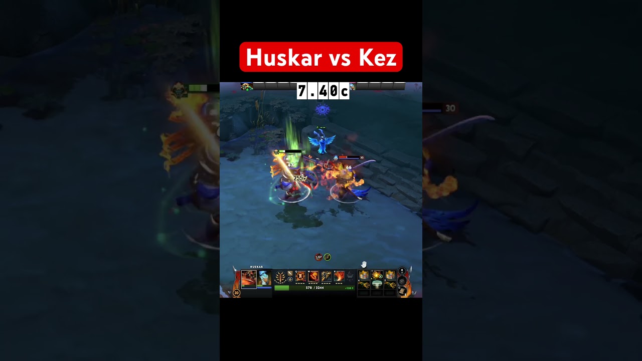 Хускар против Кеза #dota2 #dota21x1 #dota2carry #dota2highlights #dota #recommendations