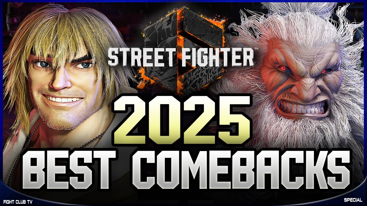 BEST COMEBACKS 2025  ➤ Street Fighter 6