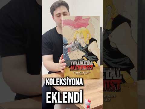 Çelik Simyacı Artık Koleksiyonumda  #anime #manga #fullmetalalchemist l