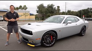 Is the 2021 Dodge Challenger Scat Pack manual a BETTER muscle car than a Mustang GT?