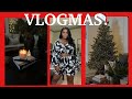 VLOGMAS | Getting back on track + Christmas decor updates + quiet mornings