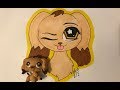 LPS Cocker Spaniel Drawing (speed draw)