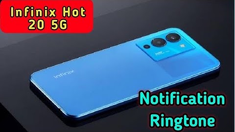 How To Change Notification Ringtone In Infinix Hot 20 5G, Infinix Hot 20 5G Mein Notification