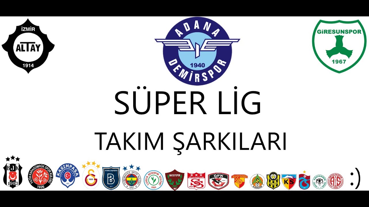 2021 2022 / Süper Lig Takım Şarkıları / 20 TAKIM