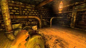 Amnesia - The Dark Descent - HD Walkthrough, Part 6 (Study & Fixing the elevator)