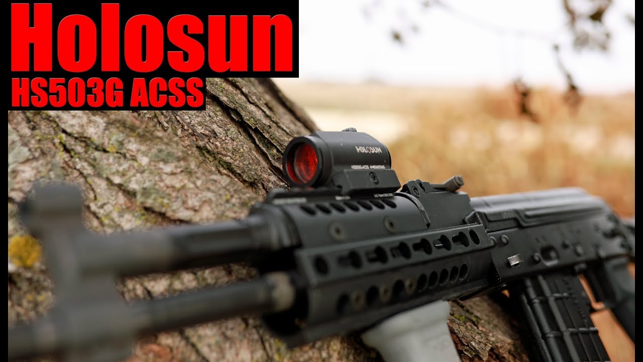 【実物】HOLOSUN ホロサン HS503G-ACSS Holosun Paralow HS503G ACSS Reticle Red Dot Sight