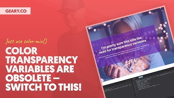 Color Transparency Variables are DEAD – Switch to This!