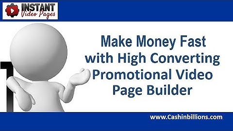 Instant Video Pages Review Demo | Youtube Video Pages | Promotional Video Page Builder