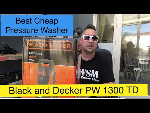 Black & Decker BD-PW1300TD 220volts Pressure Washer - World Import