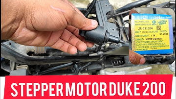 Idle Problem || RPM fluctuating|| Stepper motor change || KTM Duke 200 || RS200||