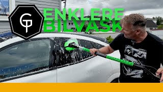 Smart Hjelp Til Enklere Bilvask, Og Genialt For Høye Biler