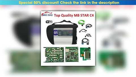 Deal 09/2025 Wifi MB STAR C4 DOIP Full Chip MB SD Connect Compact C4 Diagnosis Scanner Tool For Ben