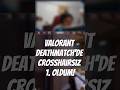 VALORANT DEATHMACH'DE CROSSHAIRSIZ 1. OLDUM! #shorts #valorantclips #valorant