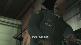 Metal Gear Solid 2 HD - Meeting Stillman Cinematic - Gameplay