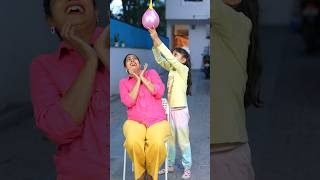 Water Balloon Challenge 😂 | Maa vs Beti - Part 81 | Shruti Shorts | #comedyshorts #comedy #maa image