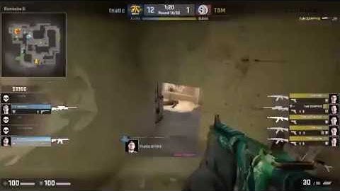 CS GO   KRIMZ PULLS A SNAX   1V5 NINJA DEFUSE VS TSM