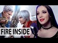 Fire inside  devil may cry peak of combat  cover by go light up