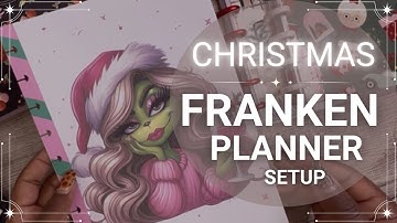 Christmas Franken Planner Setup 2025 ✨ Festive, Cozy & Fully Customized!