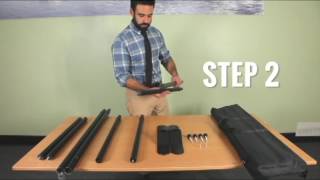 How to install a Step & Repeat/Backdrop banner