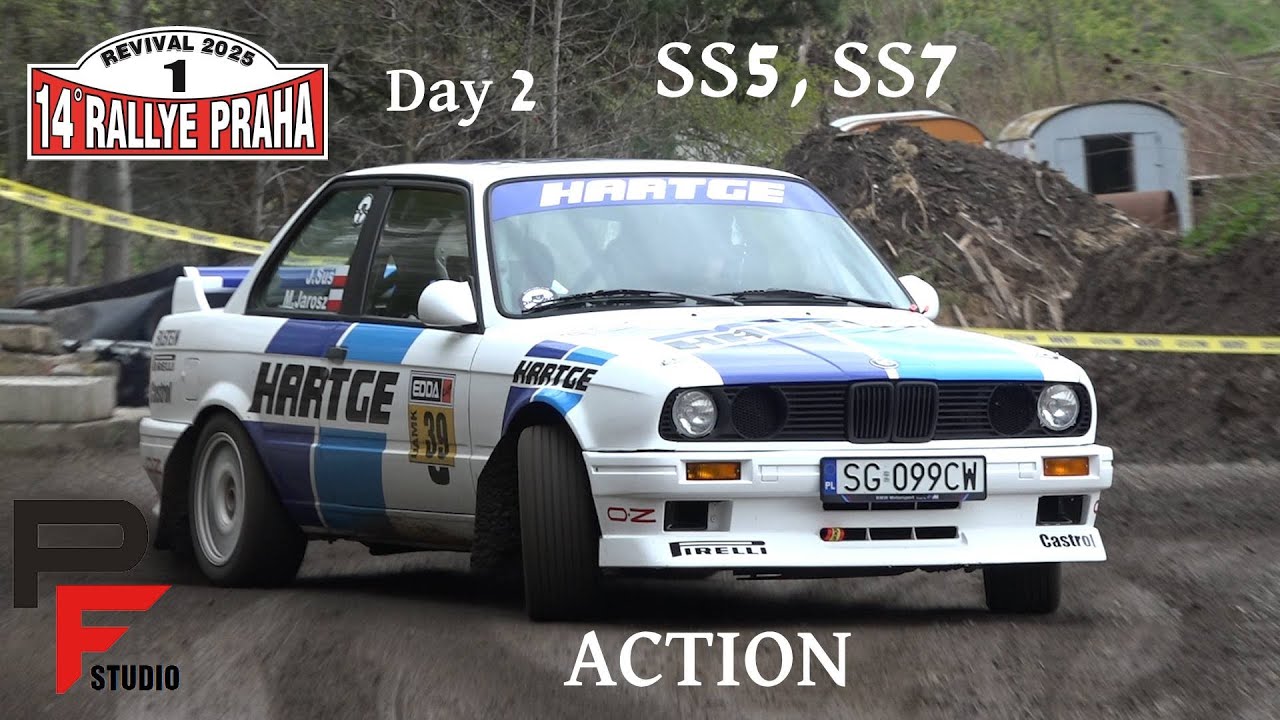 XIV. Rallye Praha Revival 2025 - Day 2 - SS5 Quarry, SS7 Ski Arena - ACTION