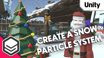 Create a snow particle system in Unity (Tutorial) by #SyntyStudios