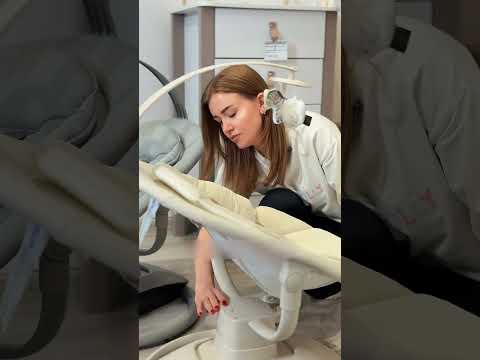 Заколисуючий центр шезлонг 9311 / 9312 / 9313 Mastela, білий 9311, видео 1