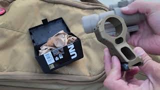 Unity Tactical FAST PRO Mount in FDE unboxing
