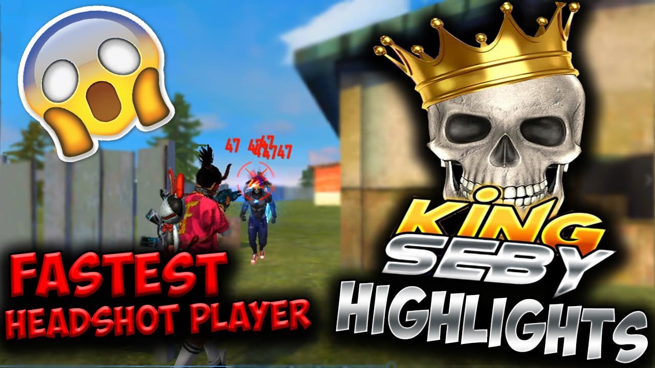 HEADSHOTS LVL 99 SPAS12 + SUPER FAST AWM PLAYER ~ KING SEBY CRAZY AND FAST HIGHLIGHTS