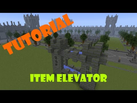 Minecraft Tutorial - Item Elevator - HD HQ  - 1.5.0