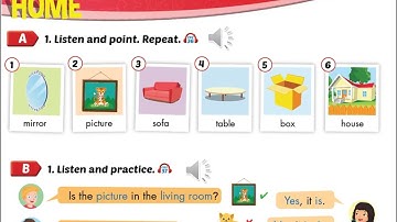 ILEARN SMART START 3- UNIT 4 - LESSON 3: HOME