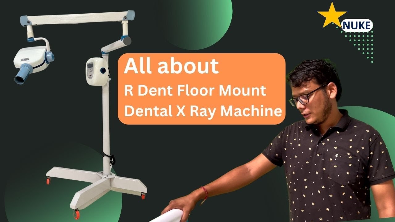 R Dent Floor Mount Dental X Ray Machine AERB APPROVED STAR NUKE