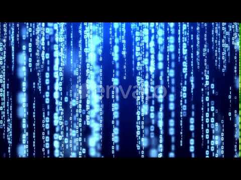 Digital Binary Code | Motion Graphics - Envato elements