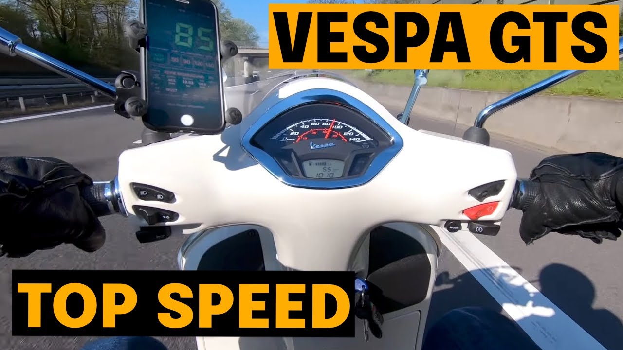 Vespa GTS 300 - top - YouTube