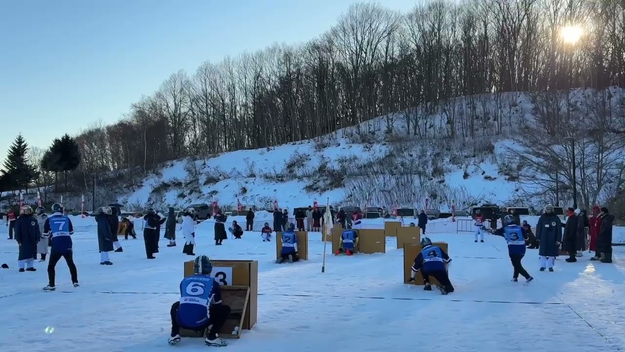 雪合戦　道央