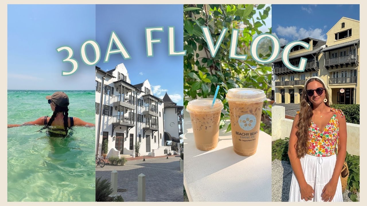 WEEK IN SEASIDE FL | exploring seaside & rosemary, coffee shops, & places to eat!