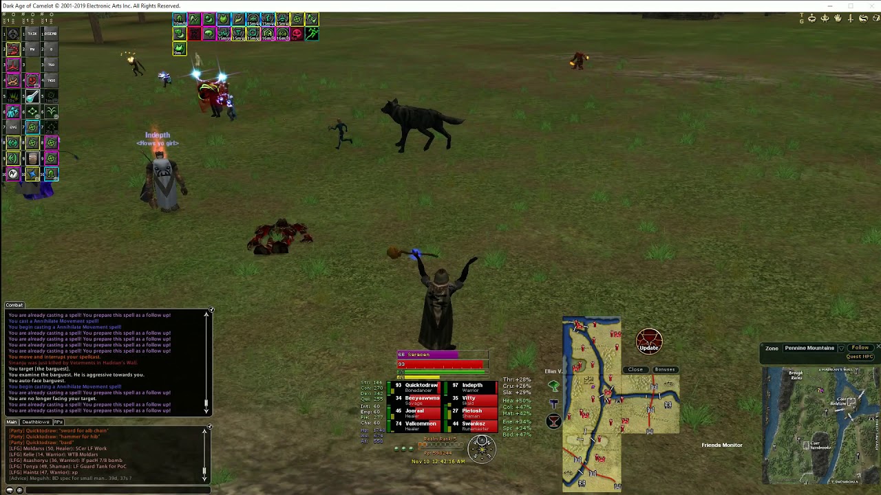 8v8 Bonedancer 10/10/2019 - DAoC Phoenix